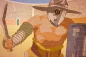 Image of Gladiator in Colosseum