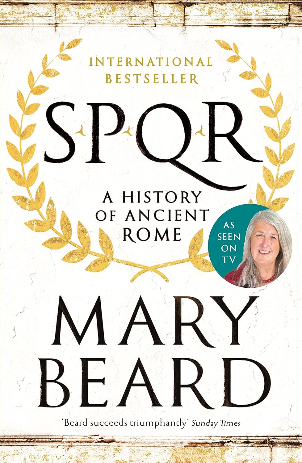 SPQR: A History of Ancient Rome by Mary Beard book cover